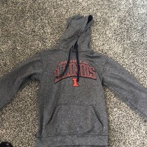 College sweatshirt